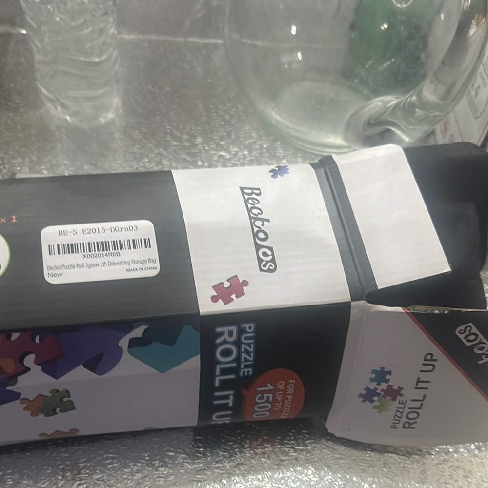 Becko Puzzle Roll Mat with Drawstring Bag (OPENED but new)